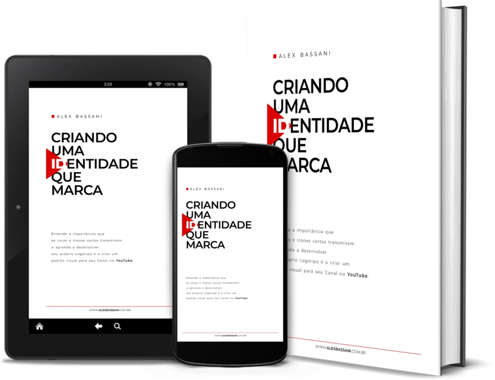 Capas do ebook Criando uma Identidade que Marca