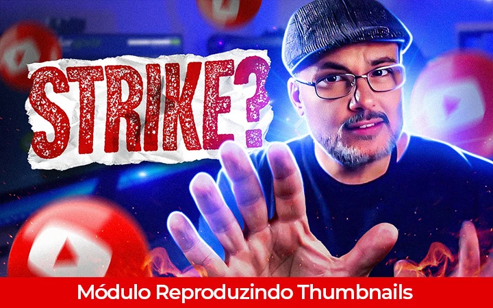 Reproduzindo thumbnails — módulo do curso