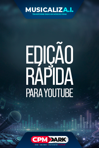 Capa Modulo 320x480 - Edição Rápida para YouTube